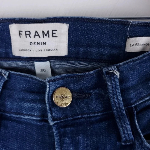 FRAME Le Skinny de Jeanne Crop-Cantine 26 - Picture 3 of 9